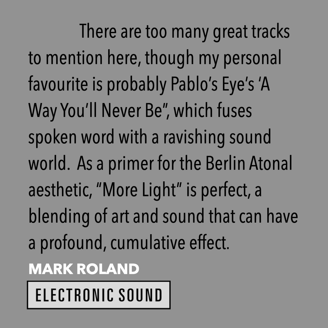 Electronic Sound Review More Light / Berlin Atonal.